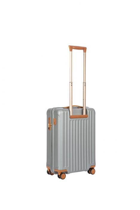 8033 Bric's Capri Körüklü Büyük Boy Valiz 56x82x32/36 cm Gri/Silver - 021