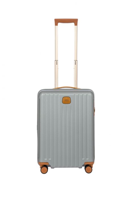 8033 Bric's Capri Körüklü Büyük Boy Valiz 56x82x32/36 cm Gri/Silver - 021
