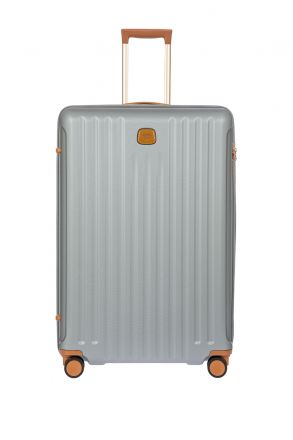 8033 Bric's Capri Körüklü Büyük Boy Valiz 56x82x32/36 cm Gri/Silver - 021