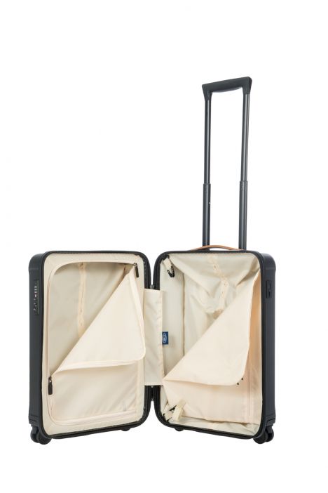 8033 Bric's Capri Körüklü Büyük Boy Valiz 56x82x32/36 cm Black - 101