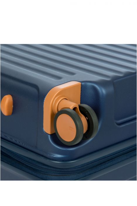 8033 Bric's Capri Körüklü Büyük Boy Valiz 56x82x32/36 cm Lacivert/Blue - 606