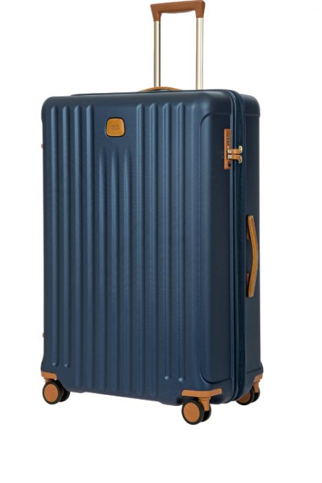 8033 Bric's Capri Körüklü Büyük Boy Valiz 56x82x32/36 cm Lacivert/Blue - 606