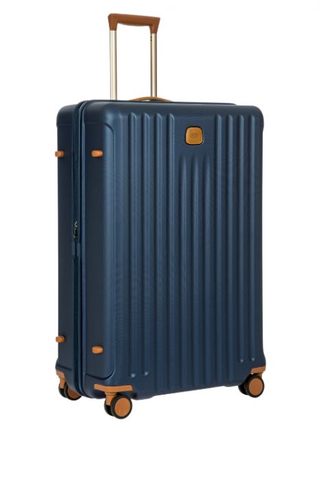8033 Bric's Capri Körüklü Büyük Boy Valiz 56x82x32/36 cm Lacivert/Blue - 606