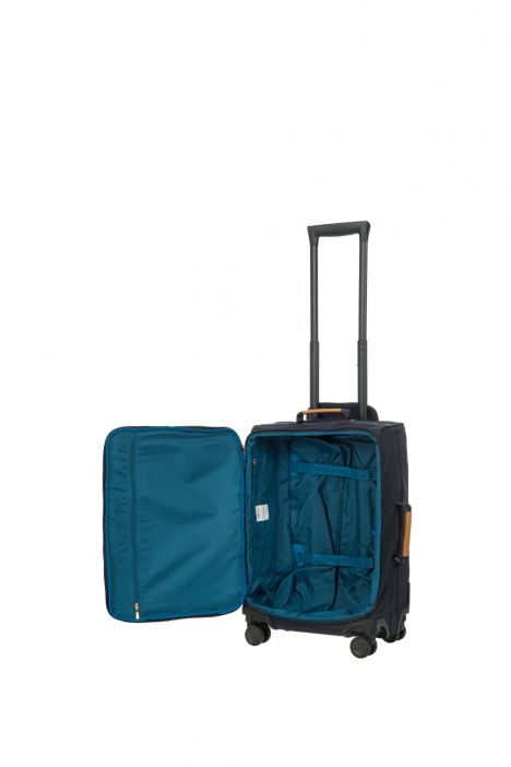 8117 Brics X-Travel Kabin Boy Valiz 36x55x23cm Ocean Blue - 050