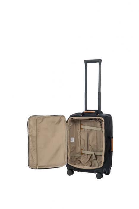8117 Brics X-Travel Kabin Boy Valiz 36x55x23cm Black - 101