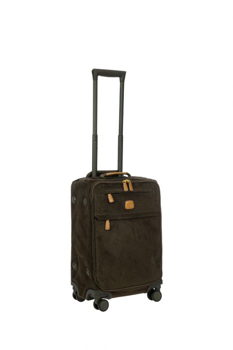 8117 Bric's Life Kabin Boy Valiz 37x55x23 cm Yeşil/Olive - 378