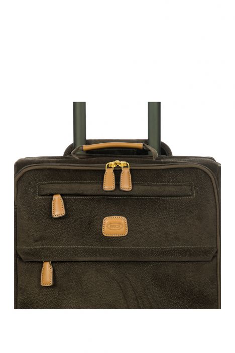 8117 Bric's Life Kabin Boy Valiz 37x55x23 cm Yeşil/Olive - 378