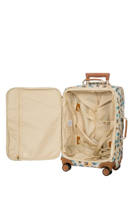 8117 Brics X-Travel Kabin Boy Valiz 36x55x23cm Çiçek Desenli/Flower - 945