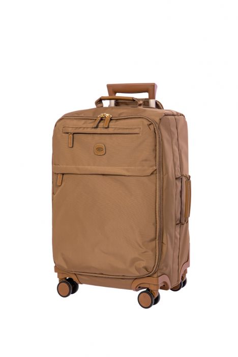 8117 Brics X-Travel Kabin Boy Valiz 36x55x23cm Kahve/Brownie - 865