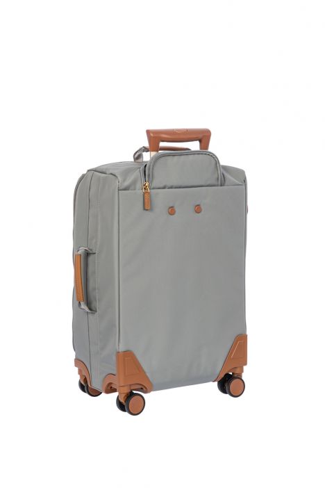8117 Brics X-Travel Kabin Boy Valiz 36x55x23cm Grey/Cloud - 517
