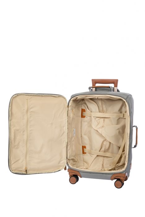 8117 Brics X-Travel Kabin Boy Valiz 36x55x23cm Grey/Cloud - 517