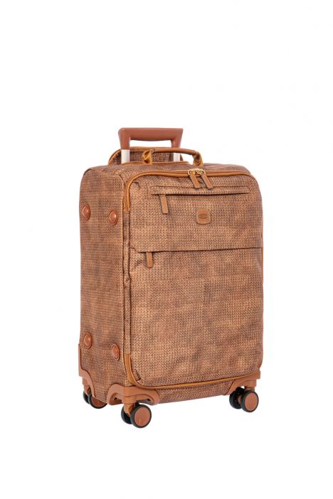 8117 Brics X-Travel Kabin Boy Valiz 36x55x23cm Karamel/Wool Caramal - 637