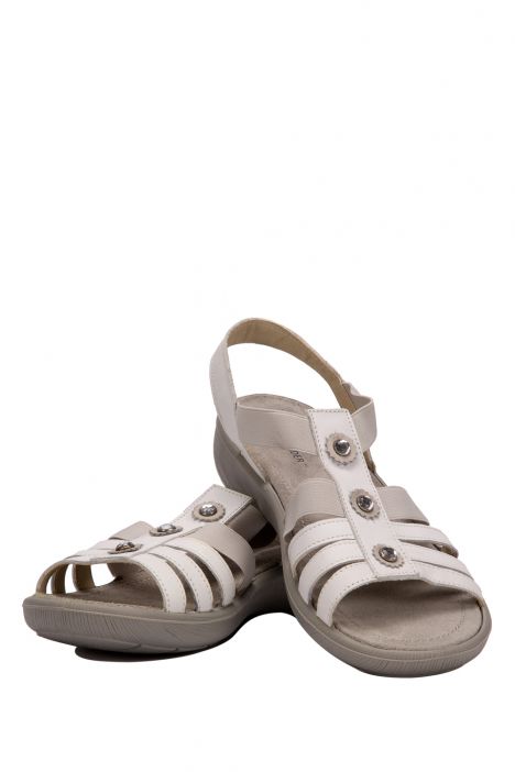 82705 Salamander Kadın Sandalet 35-41 Gri / Grey