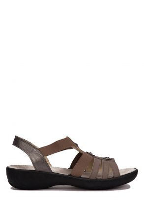 82705 Salamander Kadın Sandalet 35-41 Antrasit / Anthracite