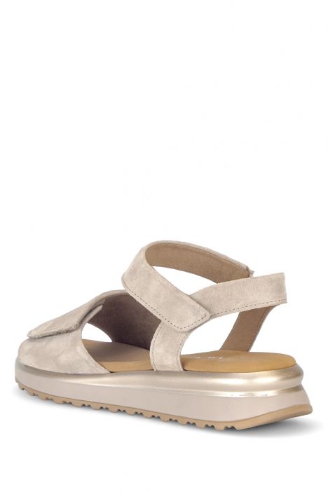 82840 Gabor Kadın Süet Deri Sandalet 3.5-7.5 33 Kum/Dreamvelour (LDS) oasi