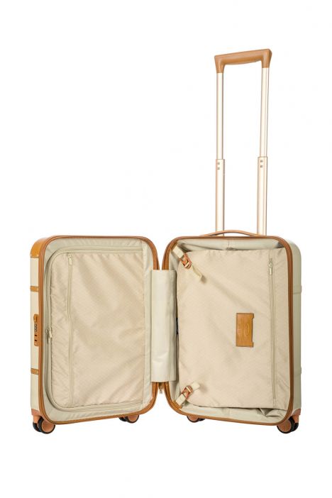 8301 Bric's Bellagio Kabin Boy Valiz 38x55x23 cm Krem / Cream