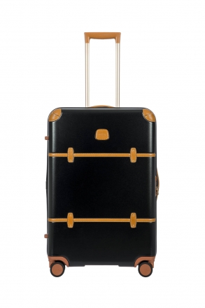 8303 Bric's Bellagio Orta Boy Valiz 48x70,5x27 cm Siyah - Kahverengi / Black - Brown