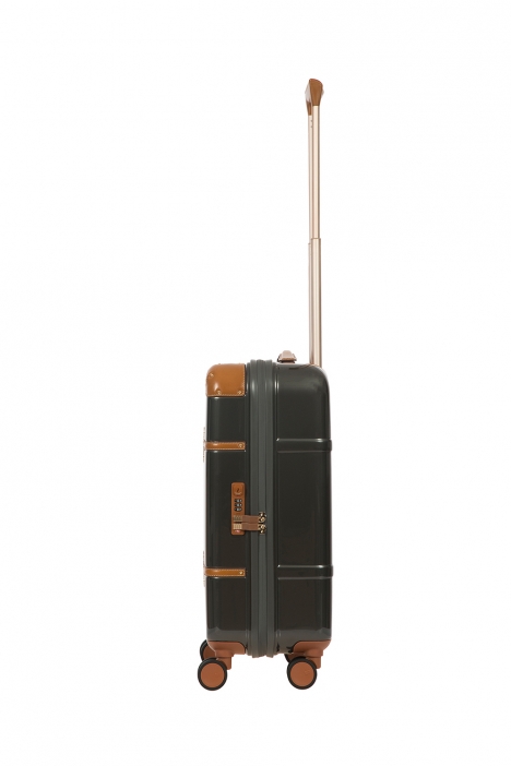 8303 Bric's Bellagio Orta Boy Valiz 48x70,5x27 cm Siyah - Kahverengi / Black - Brown
