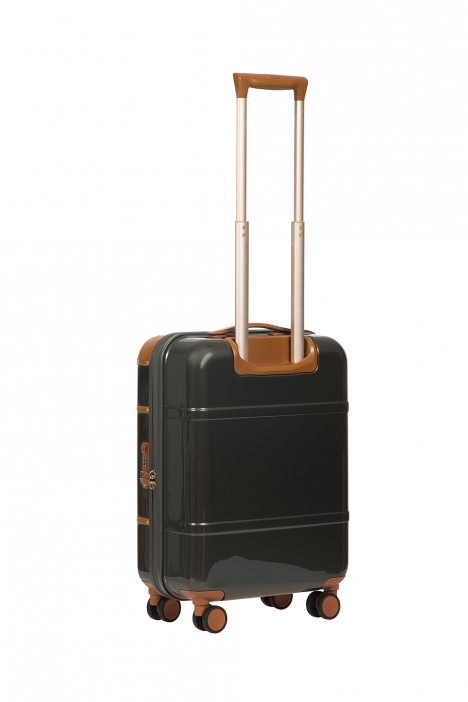 8303 Bric's Bellagio Orta Boy Valiz 48x70,5x27 cm Siyah - Kahverengi / Black - Brown
