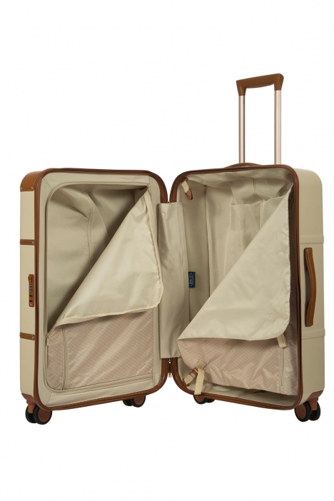 8303 Bric's Bellagio Orta Boy Valiz 48x70,5x27 cm Krem / Cream