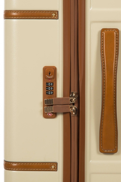 8303 Bric's Bellagio Orta Boy Valiz 48x70,5x27 cm Krem / Cream