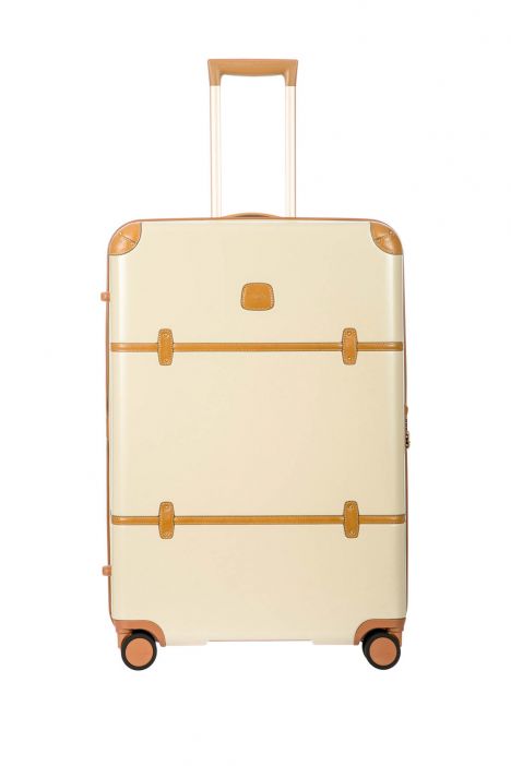 8304 Bric's Bellagio Büyük Boy Valiz 53x76x29 cm Krem / Cream