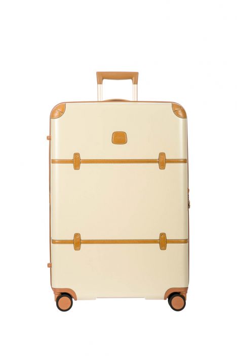 8304 Bric's Bellagio Büyük Boy Valiz 53x76x29 cm Krem / Cream