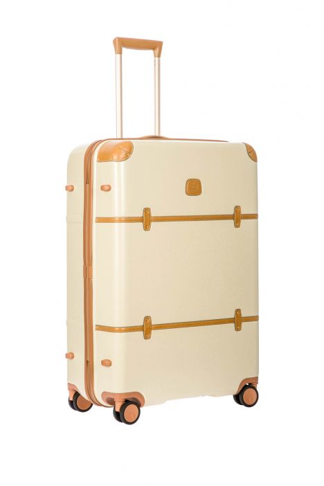 8304 Bric's Bellagio Büyük Boy Valiz 53x76x29 cm Krem / Cream