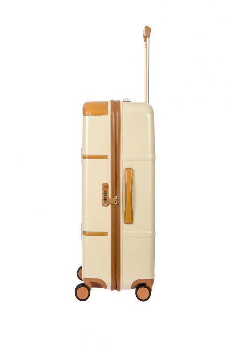8304 Bric's Bellagio Büyük Boy Valiz 53x76x29 cm Krem / Cream