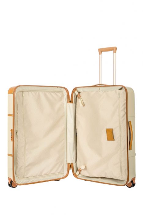 8304 Bric's Bellagio Büyük Boy Valiz 53x76x29 cm Krem / Cream