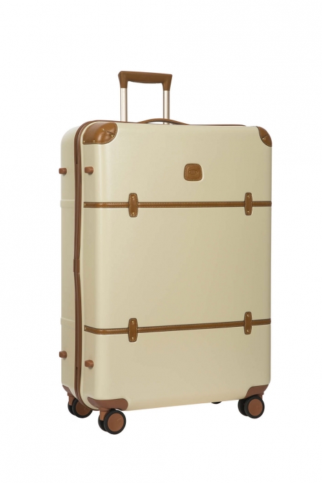 8305 Bric's Bellagio Ekstra Büyük Boy Valiz 56x82x30 cm Krem / Cream