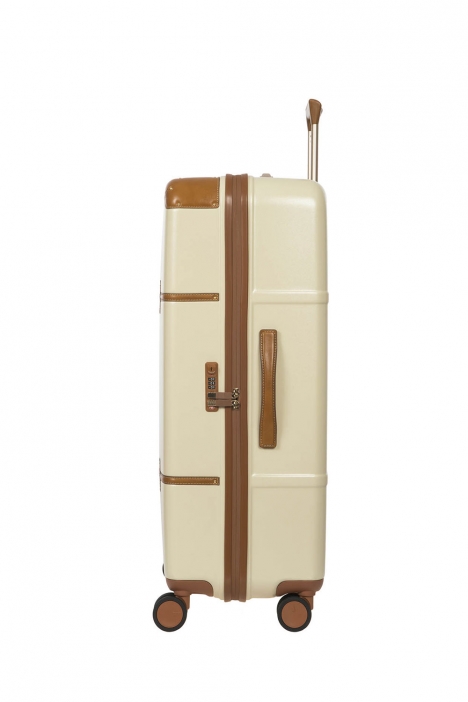 8305 Bric's Bellagio Ekstra Büyük Boy Valiz 56x82x30 cm Krem / Cream