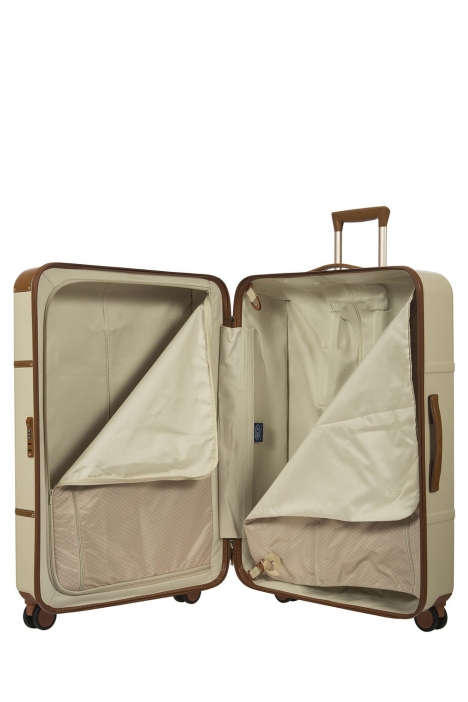 8305 Bric's Bellagio Ekstra Büyük Boy Valiz 56x82x30 cm Krem / Cream