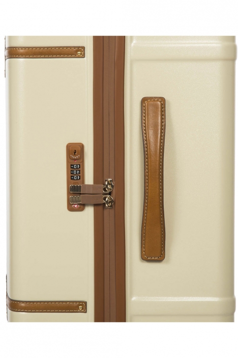 8305 Bric's Bellagio Ekstra Büyük Boy Valiz 56x82x30 cm Krem / Cream