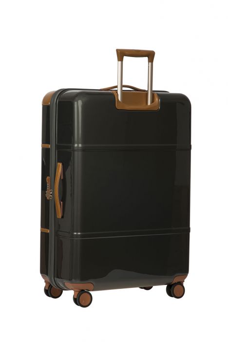 8305 Bric's Bellagio Ekstra Büyük Boy Valiz 56x82x30 cm Siyah - Kahverengi / Black - Brown