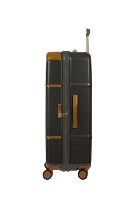 8305 Bric's Bellagio Ekstra Büyük Boy Valiz 56x82x30 cm Siyah - Kahverengi / Black - Brown