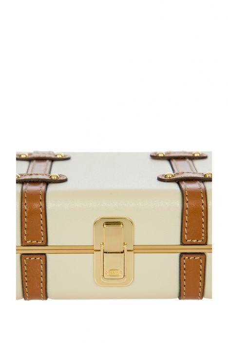 8370 Bellagio El ve Omuz Çantası 20x12x6 cm Krem/Cream - 014