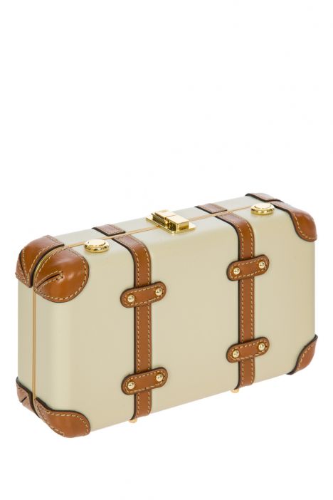 8370 Bellagio El ve Omuz Çantası 20x12x6 cm Krem/Cream - 014