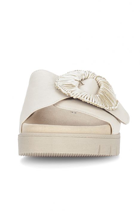 83742 Gabor Kadın Anatomik Terlik 36-41 22 Gri/Nappa Nava, panna