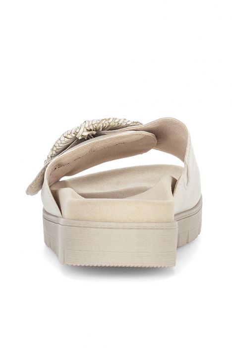 83742 Gabor Kadın Anatomik Terlik 36-41 22 Gri/Nappa Nava, panna