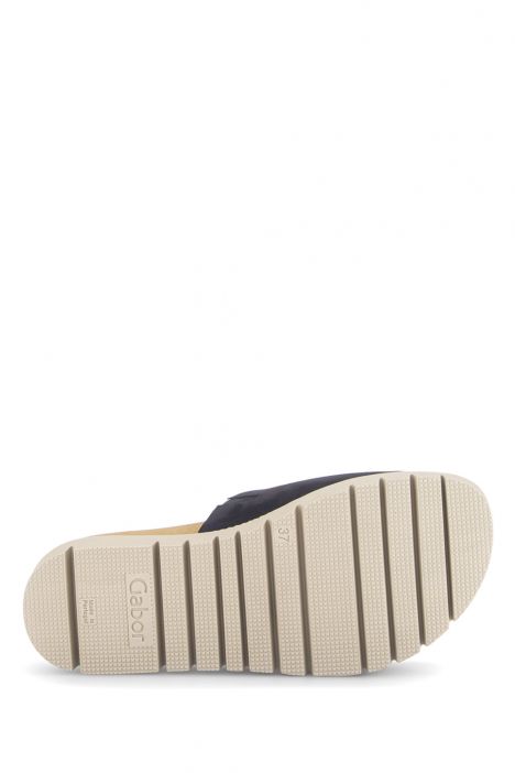 83745 Gabor Kadın Tokalı Anatomik Terlik 36-41 36 Lacivert/Samtchevreau dark blue