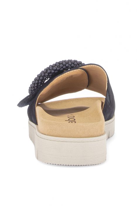 83745 Gabor Kadın Tokalı Anatomik Terlik 36-41 36 Lacivert/Samtchevreau dark blue