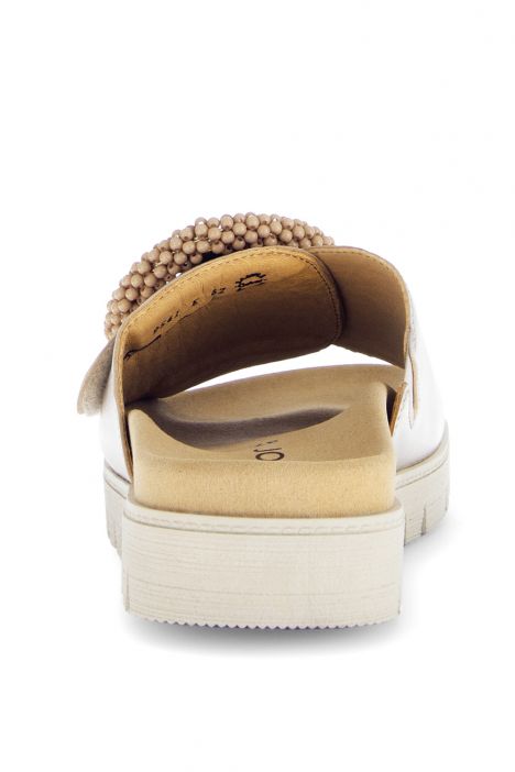 83745 Gabor Kadın Tokalı Anatomik Terlik 36-41 62 Metalik/Shine Metallic puder