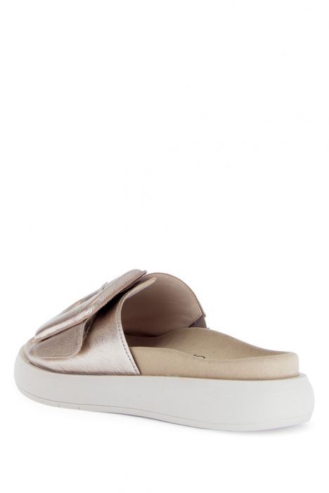 83751 Gabor Kadın Tokalı Anatomik Terlik 36-41 62 Metalik/Shine Metallic puder