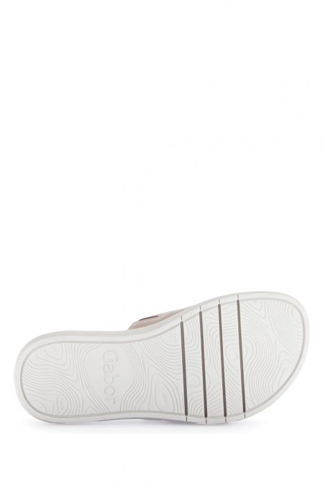 83751 Gabor Kadın Tokalı Anatomik Terlik 36-41 62 Metalik/Shine Metallic puder