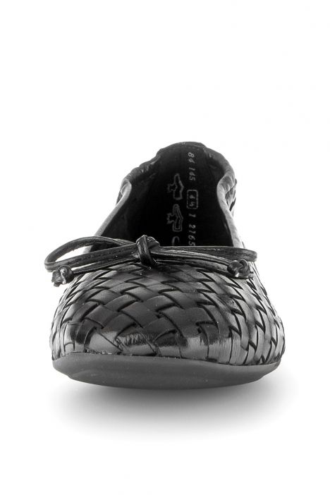 84145 Gabor Kadın Babet 3.5-7.5 27 Siyah/Lammnappa - schwarz (lack)