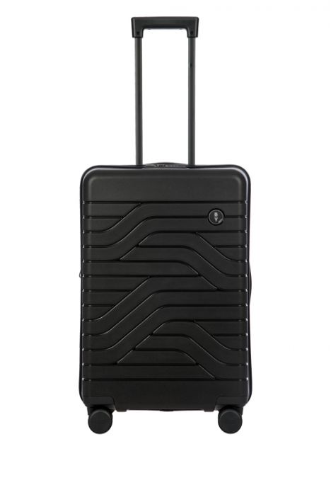 8427 Bric's Ulisse Körüklü Orta Boy Valiz 43x65x26/30 cm Black - 001