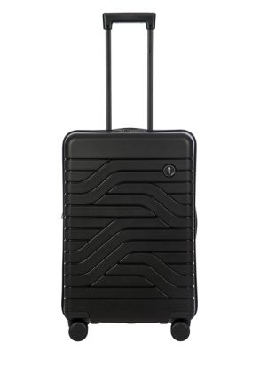 8427 Bric's Ulisse Körüklü Orta Boy Valiz 43x65x26/30 cm Black - 001