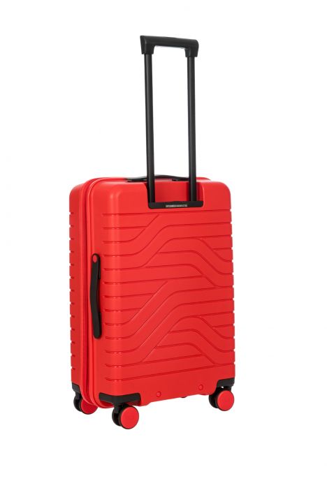 8427 Bric's Ulisse Körüklü Orta Boy Valiz 43x65x26/30 cm Kırmızı/Rosso - 019