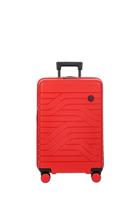 8427 Bric's Ulisse Körüklü Orta Boy Valiz 43x65x26/30 cm Kırmızı/Rosso - 019